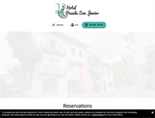 Tablet Screenshot of hotelposadasanjaviertaxco.net